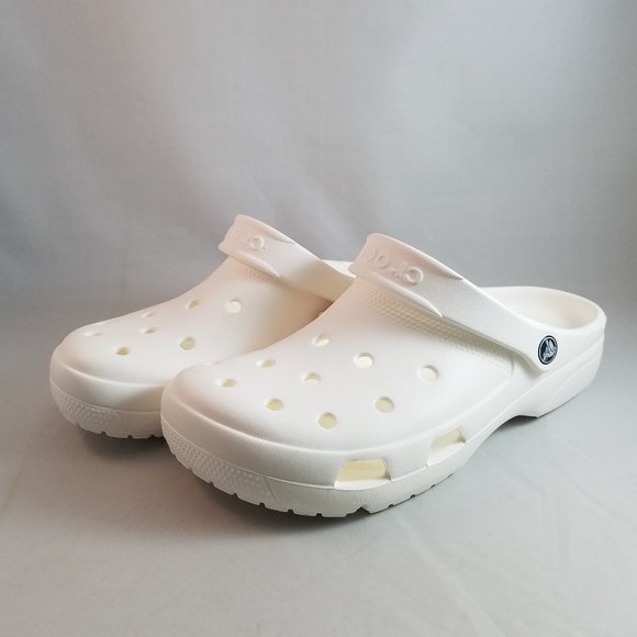 white crocs size 12